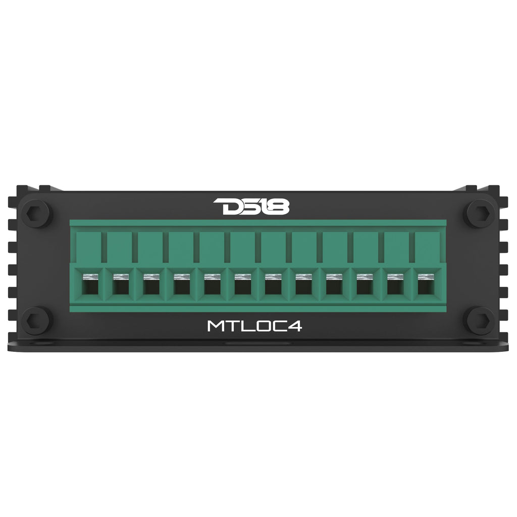 4-Channel High-to-Low Level Line Output Converter with Remote Turn-On