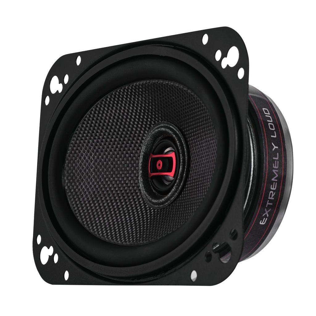 EXL 4x6” 2-Way Coaxial Speaker with Fiber Glass Cone | 60W RMS 3-Ohm