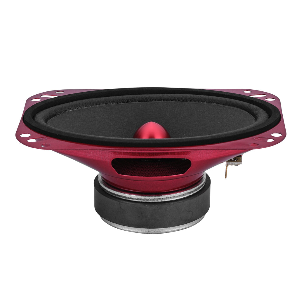 PRO-X 4x6” Mid-Range Loudspeaker with Bullet | 100W RMS 4-Ohm