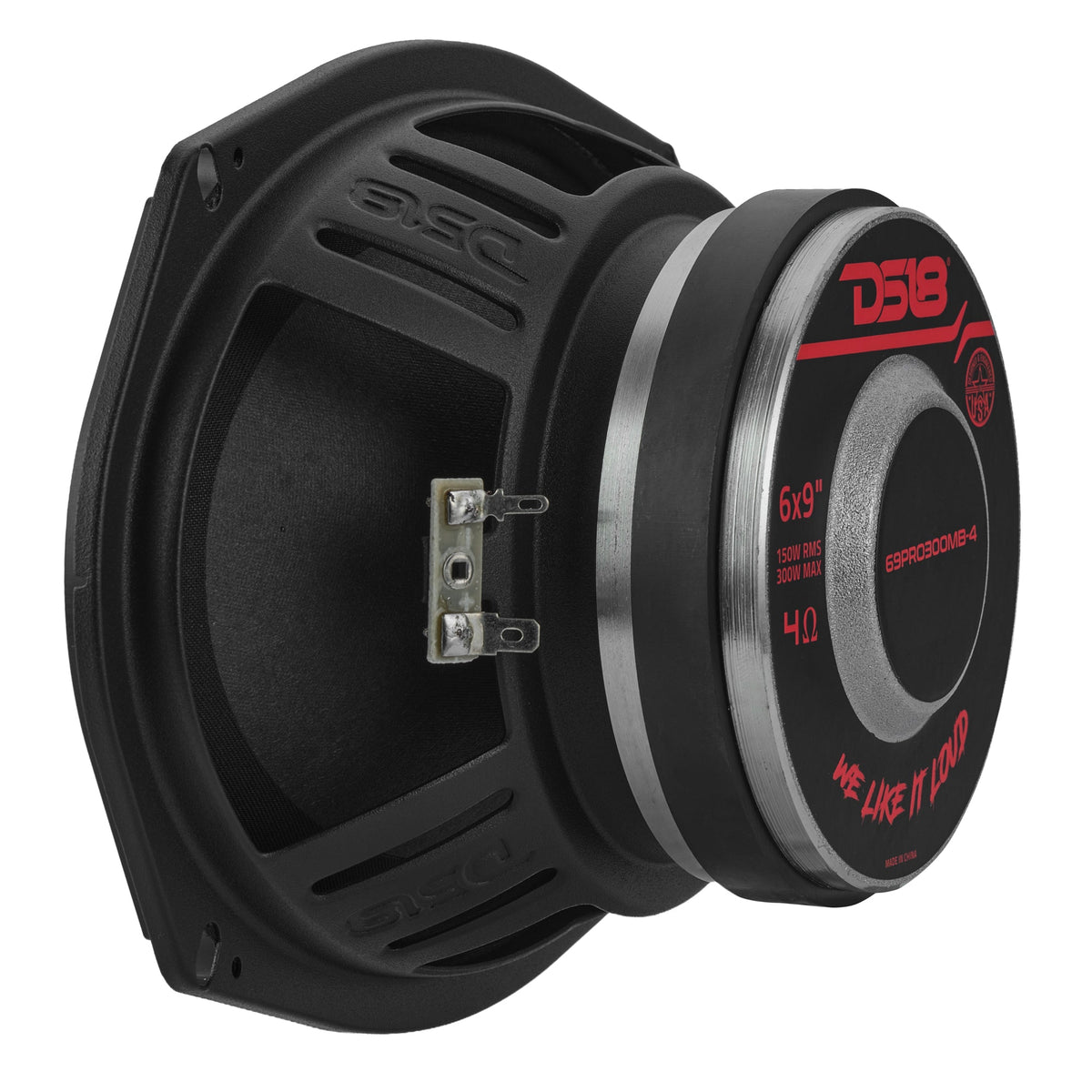 6x9” Water-Resistant Mid-Bass Loudspeaker | 150W RMS 4-Ohm