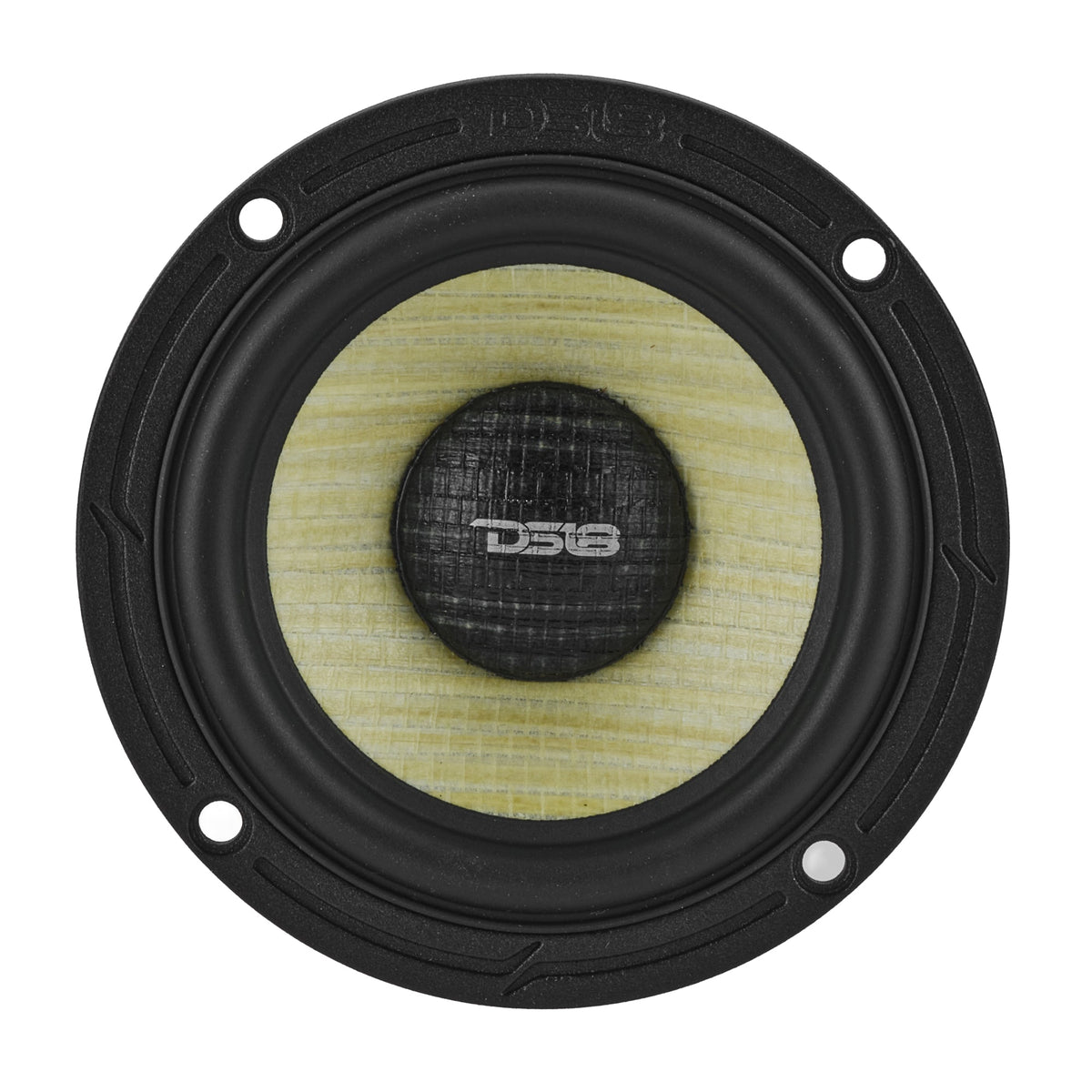 DXQ 6.5" 3-Way Component Speaker Set with Yellow Straw + Composite Foam Cone | 150W RMS 4-Ohm