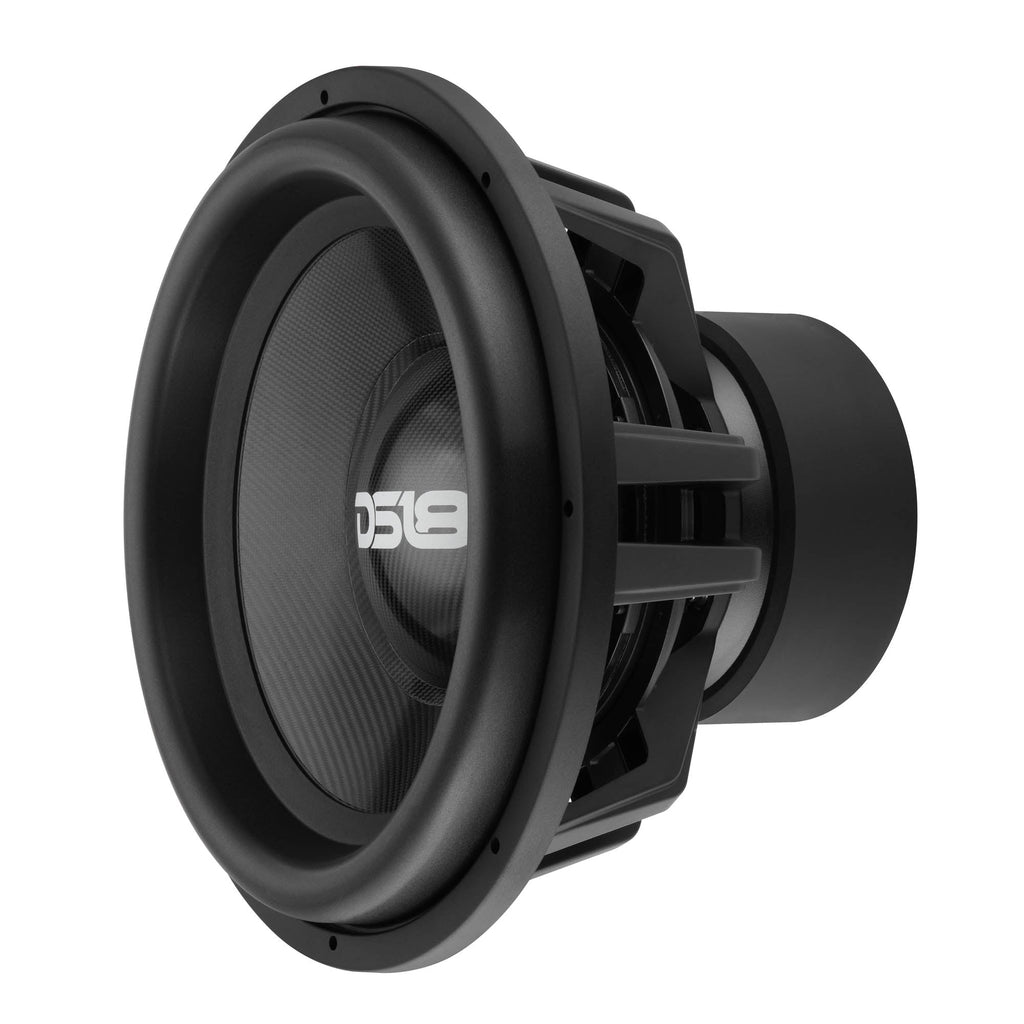 18" High Excursion Subwoofer with Carbon Fiber Cone | 3500W RMS / 7000W Peak | Dual 2-Ohm Voice Coil
