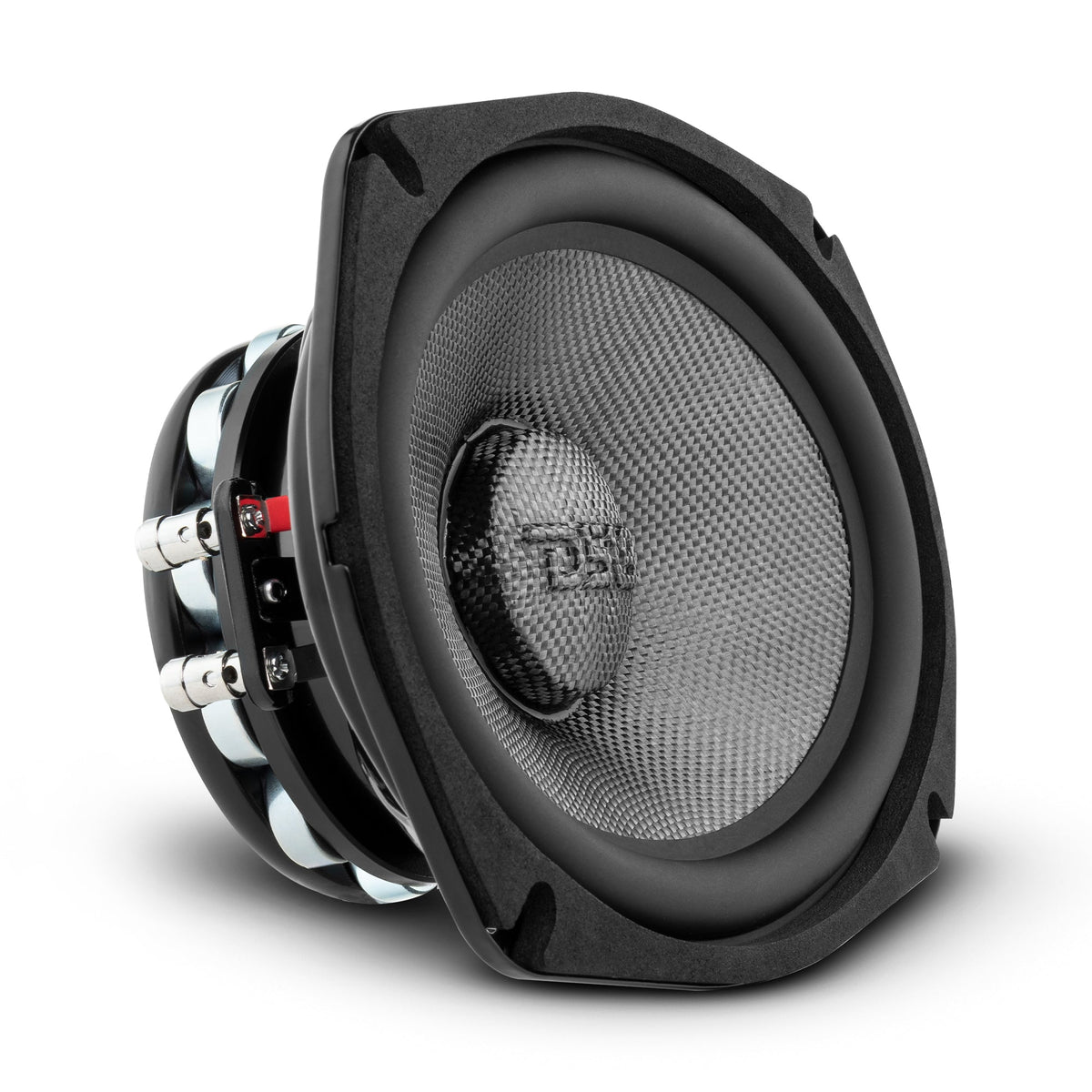 PRO 6x9" Mid-Bass Loudspeaker with Water-Resistant Carbon Fiber Cone & Neodymium Rings, 300W RMS, 2-Ohm