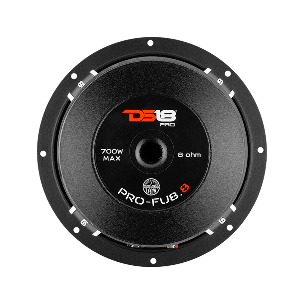 PRO-FU 8" Mid-Range Loudspeaker 350 Watts Rms 8-Ohm