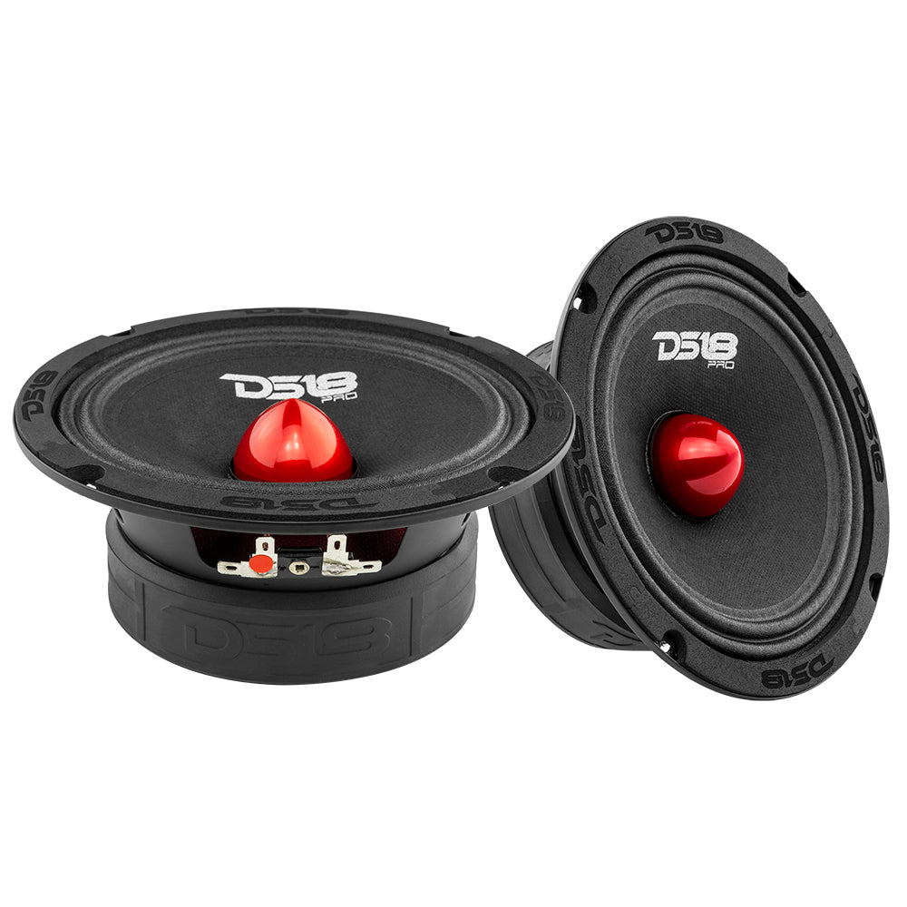 PRO 6.5" Mid-Range Loudspeaker with Bullet | 140W RMS 4-Ohm
