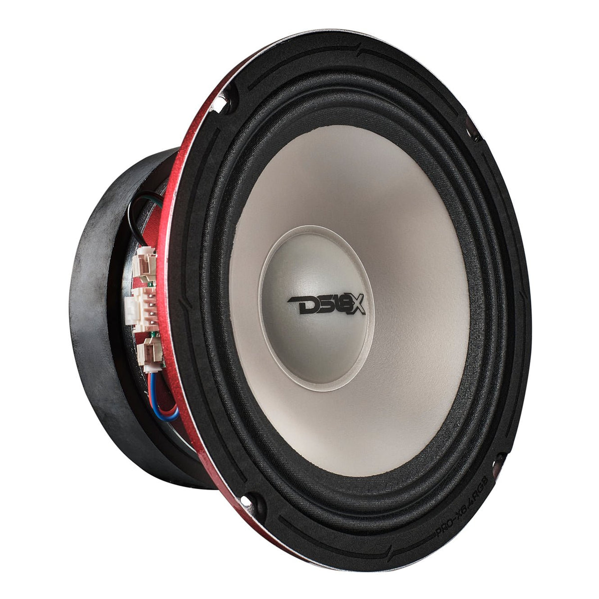6.5" Mid-Range Loudspeaker with Dual RGB LED For Cone & Dust Cap 250 Watts 4-Ohm